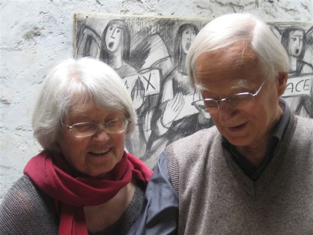Georgine en Pierre de Grauw. 